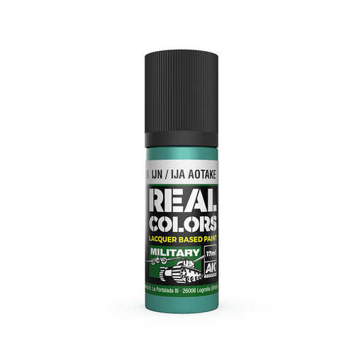 AK Interactive RC958 Real Colors Military: IJN/IJA Aotake Lacquer Based Paint 17ml Bottle