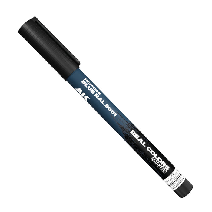 AK Interactive RCM006 Real Color Paint Marker - Blue RAL5001