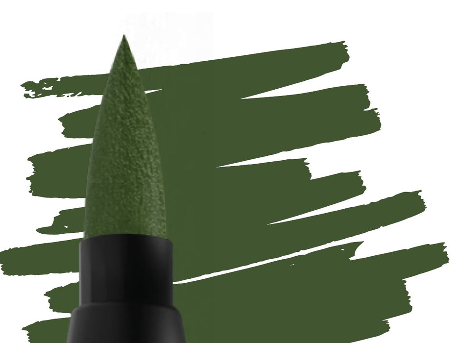 AK Interactive RCM015 Real Color Paint Marker - Olive Green RAL6003