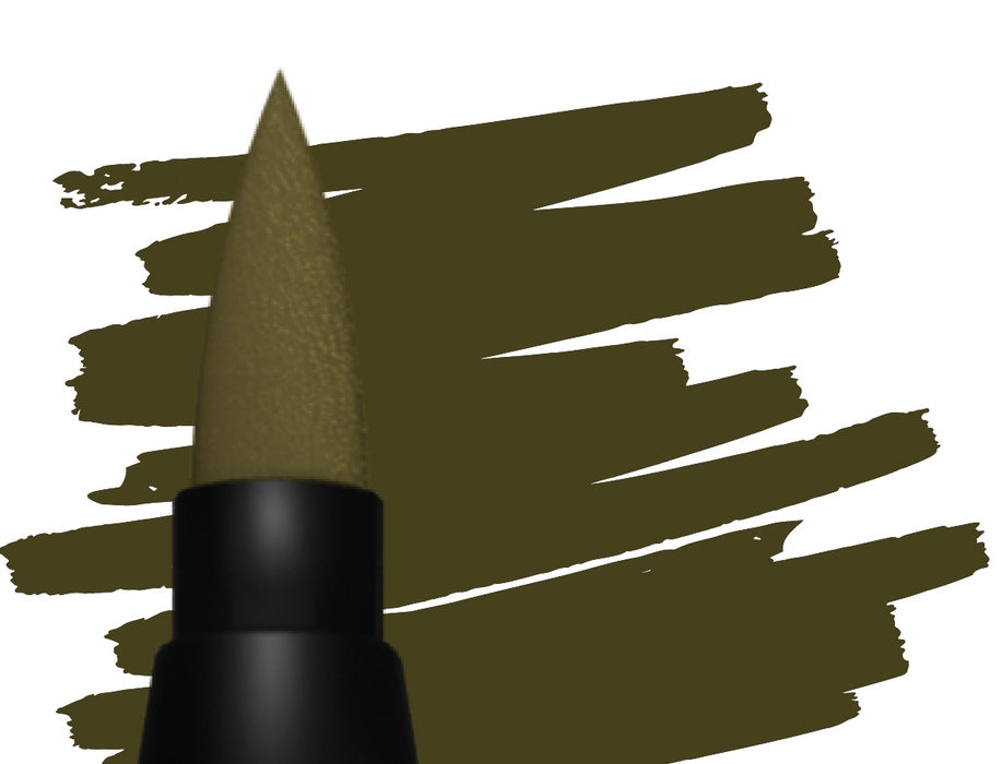 AK Interactive RCM021 Real Color Paint Marker - Olive Drab