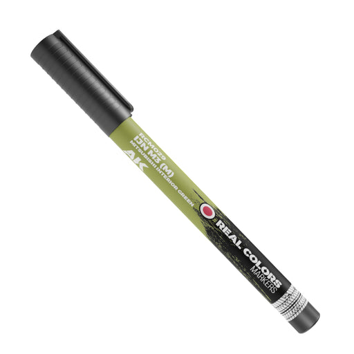 AK Interactive RCM029 Real Color Paint Marker - IJN M3 Mitsubishi Interior Green