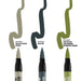 AK Interactive RCM110 WWII Axis Aircraft Cockpit Real Color Paint Marker Set (3 Pack)
