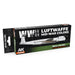 AK Interactive RCS102 Real Colors Set: WWII Luftwaffe Mid-War Lacquer Based Paint (8 Pack)