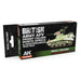AK Interactive RCS127 Real Colors Set: British Army AFV Desert N.Africa Mediterranean 1940-43 Lacquer Based Paint (6 Pack)