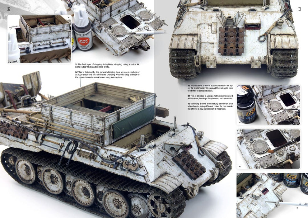 AK Interactive WWII Los Vehiculos Alemanes de Las SS / German Most Iconic Vehicles Volume 2 Book