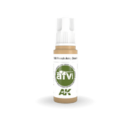 AK 11363 AFV Series: French Army Desert Sand Acrylic Paint 17ml Bottle