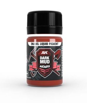 AKI 14033 Mud Liquid Pigment Enamel Set (14004, 14012, 14013)