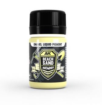 AKI 14034 Sand & Dust Liquid Pigment Enamel Set 14007, 14010, 14014