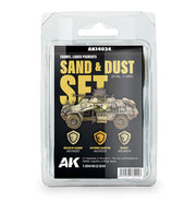 AKI 14034 Sand & Dust Liquid Pigment Enamel Set 14007, 14010, 14014