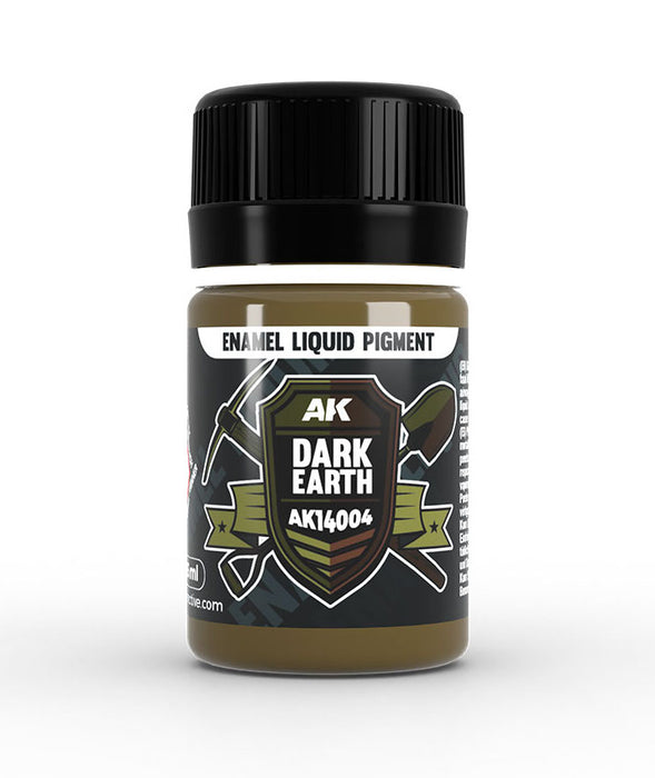 AKI 14035 Earth Liquid Pigment Enamel Set (14004, 14008, 14009)