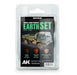 AKI 14035 Earth Liquid Pigment Enamel Set (14004, 14008, 14009)