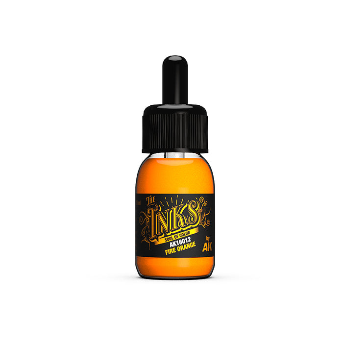AKI 16022 Inks: Secondary Colors Acrylic Set (3 30ml Bottles)
