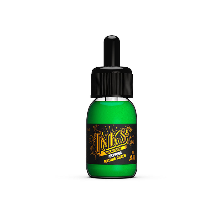 AKI 16025 Inks: Nature Acrylic Set (3 30ml Bottles)