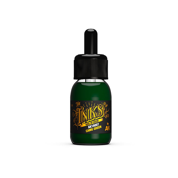 AKI 16026 Inks: Materials Acrylic Set (3 30ml Bottles)