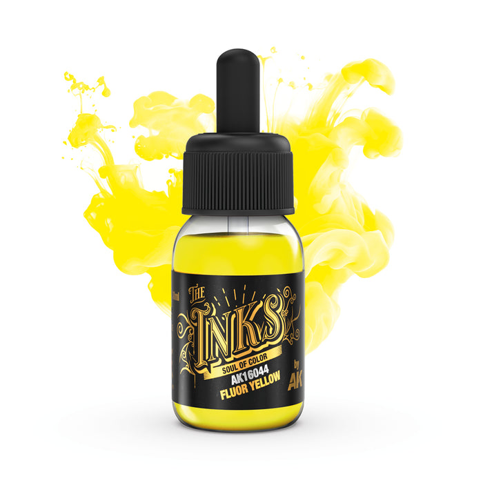 AKI 16027 Inks: Energy Acrylic Set (3 30ml Bottles)