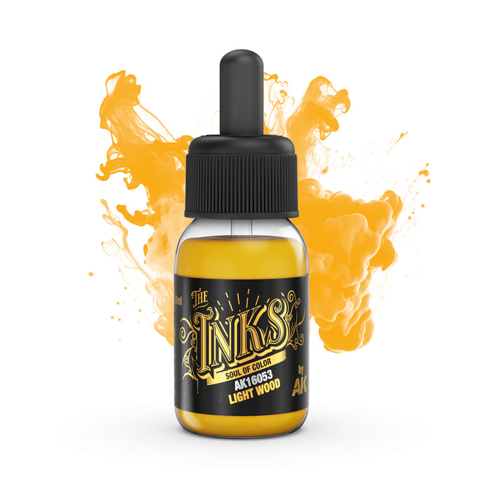AKI 16031 Inks: Timber Acrylic Set (3 30ml Bottles)