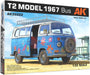 AKI 35022 1/35 T2 Model 1967 Bus Model Kit