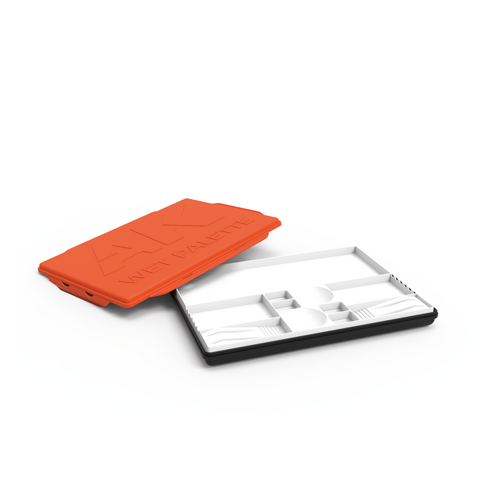 AKI 9510 Wet Palette Container with Storage Tray