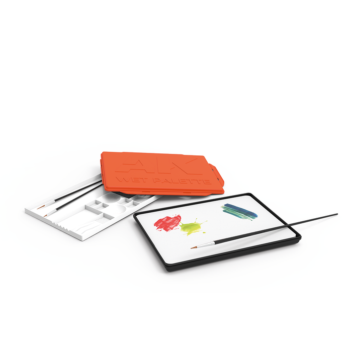 AKI 9510 Wet Palette Container with Storage Tray