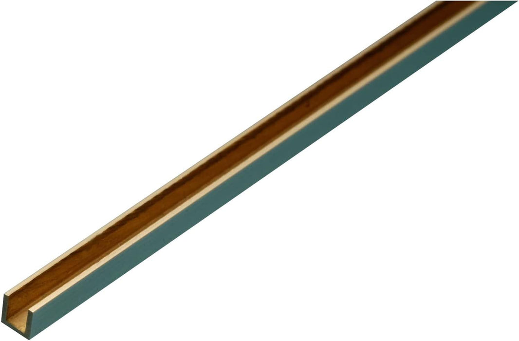 Albion Alloys UC4 4x4x4mm Brass U Channel (305mm Length)