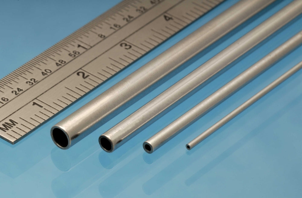 Albion Alloys AT3M Aluminum Tube 3x0.45mm (4 Pack)