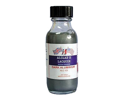 Alclad II 103 Dark Aluminum Lacquer 1oz. Bottle