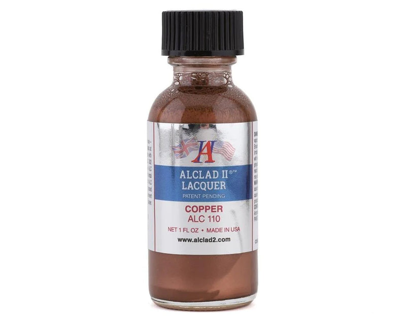 Alclad II 110 Copper Lacquer 1oz. Bottle