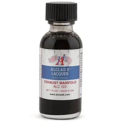 Alclad II 123 Exhaust Manifold Lacquer 1oz. Bottle