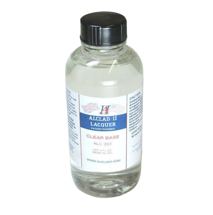 Alclad II 303 Clear Base Enamel 4oz. Bottle