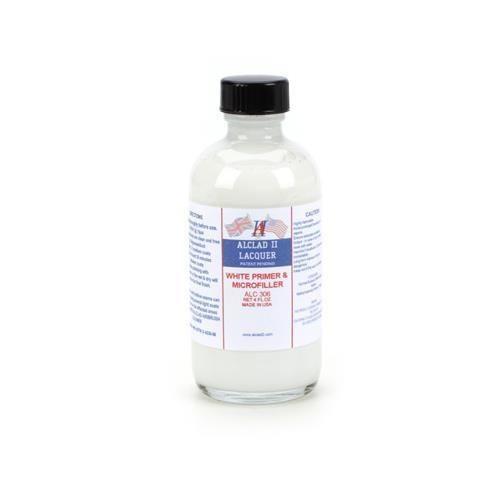Alclad II 306 White Primer & Microfiller 4oz. Bottle