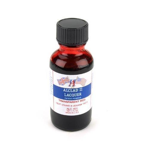 Alclad II 401 Transparent Red Lacquer 1oz. Bottle
