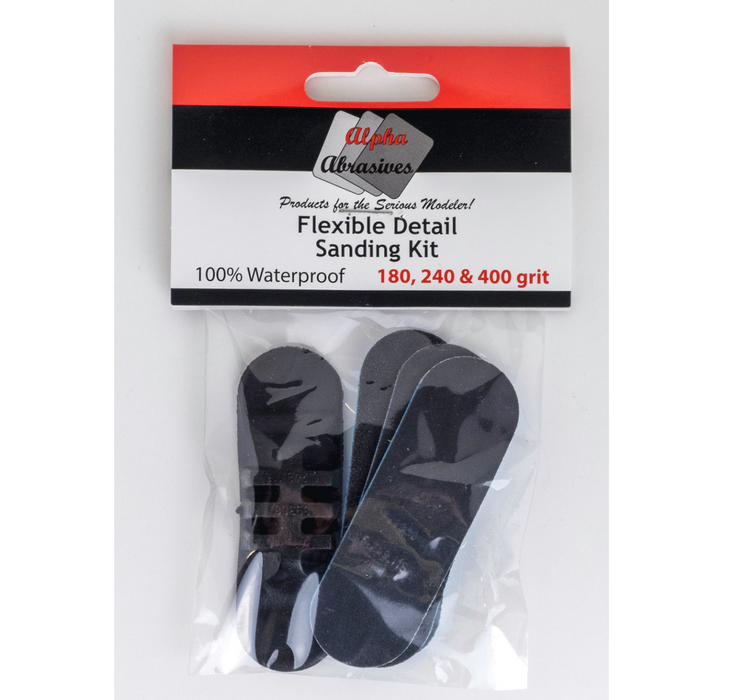Alpha Abrasives 0901 Flexible Detail Sanding Kit