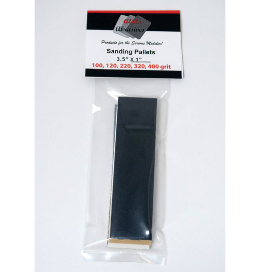 Alpha Abrasives 0909 Sanding Pallets Assorted Grits