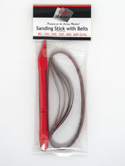 Alpha Abrasives 55678 Sanding Stick with 5 Asst Belts