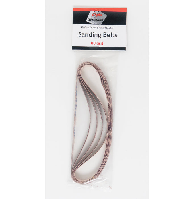 Alpha Abrasives 55679A Abrasive Sanding Belts 80 Grit