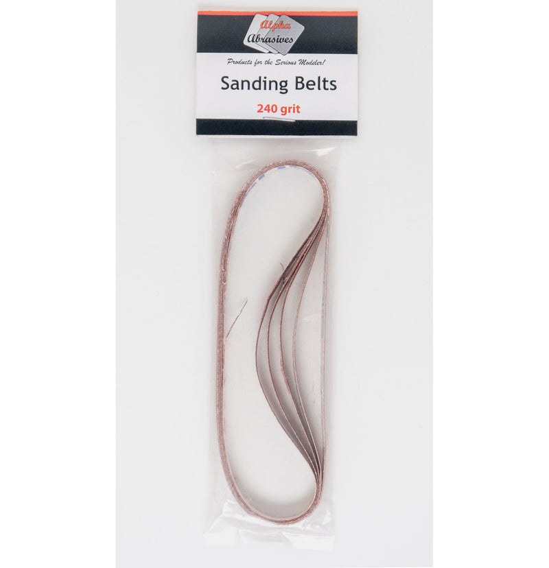 Alpha Abrasives 55679C Abrasive Sanding Belts 240 Grit