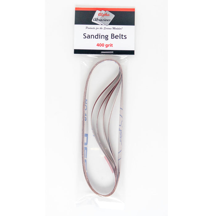 Alpha Abrasives 55679E Abrasive Sanding Belts 400 Grit