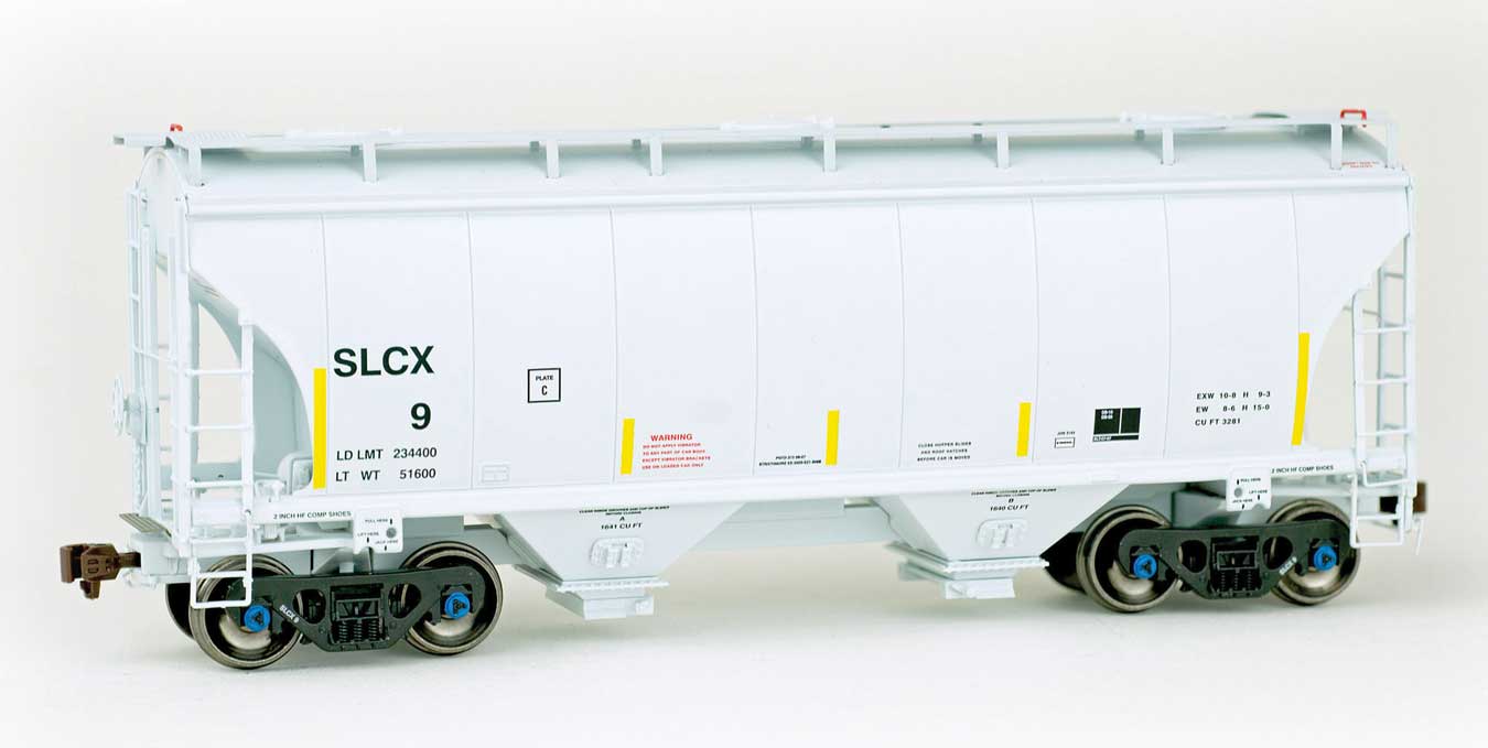 American Limited Models 2010 HO 3281 2-Bay Covered Hopper SLCX 9