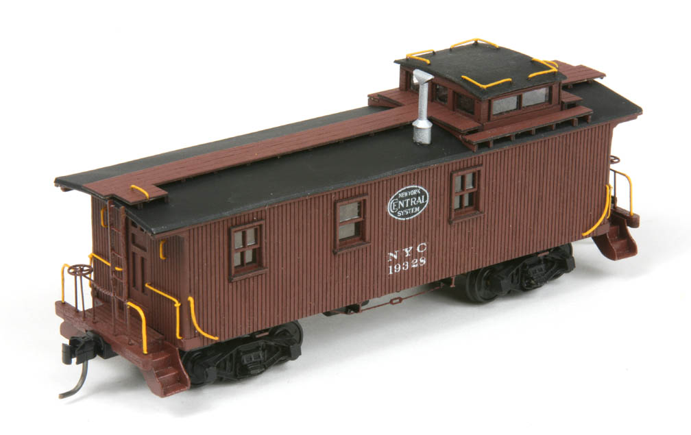 American Model Builders LaserKIT 879 HO Scale New York Central NYC 19000 Series Caboose Kit