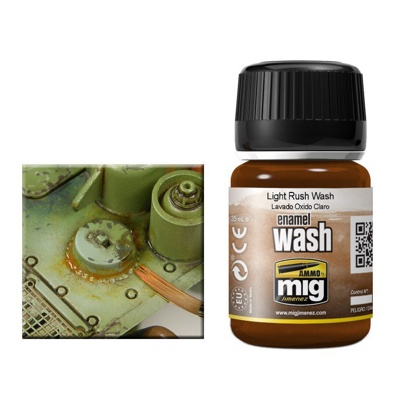 AMMO by Mig 1004 Light Rust Wash Enamel 35ml Bottle