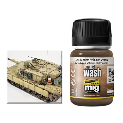 AMMO by Mig 1007 US Modern Vehicles Wash Enamel 35ml Bottle