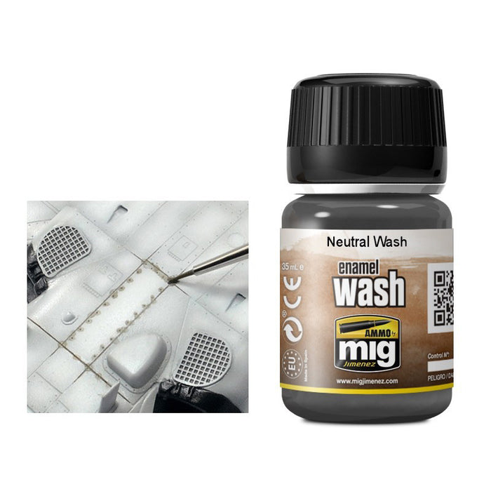 AMMO by Mig 1010 Neutral Wash Enamel 35ml Bottle