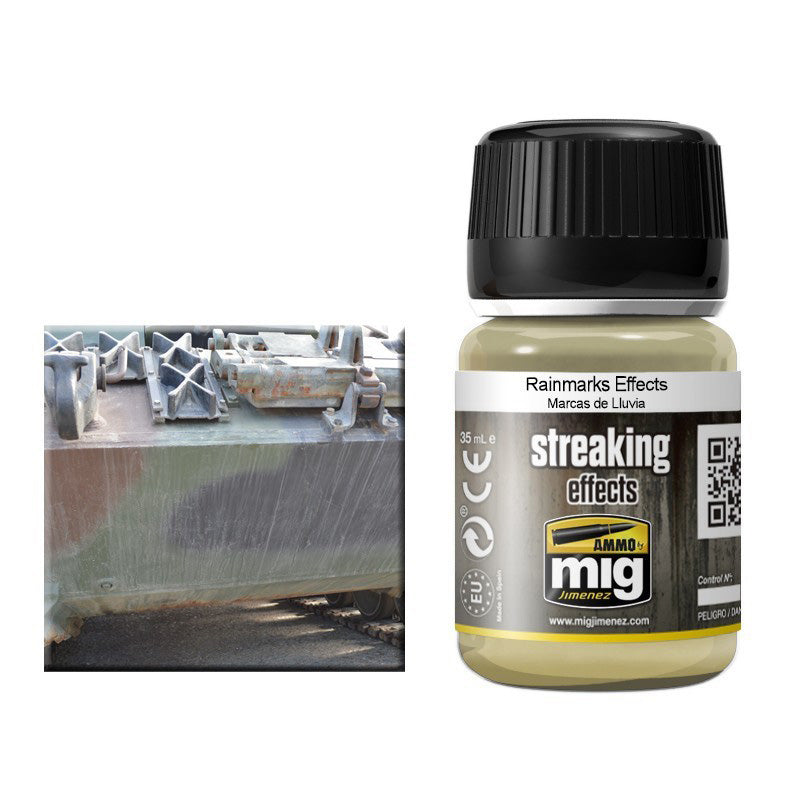 AMMO by Mig 1208 Rainmarks Streaking Effects Enamel 35ml Bottle
