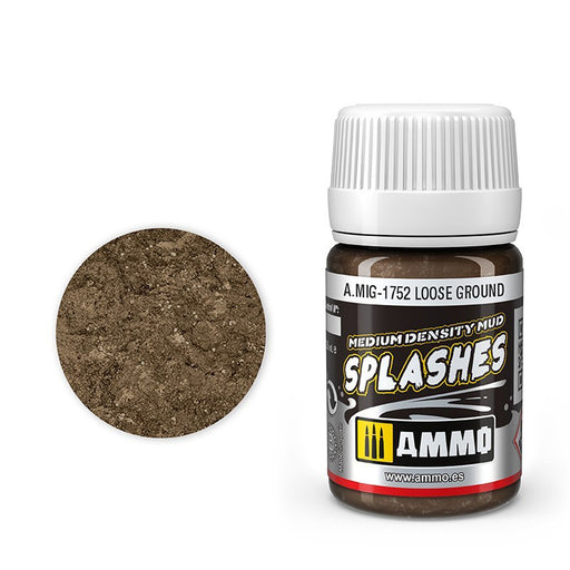 AMMO by Mig 1752 Loose Ground Mud Splashes Enamel Paint 35ml Bottle