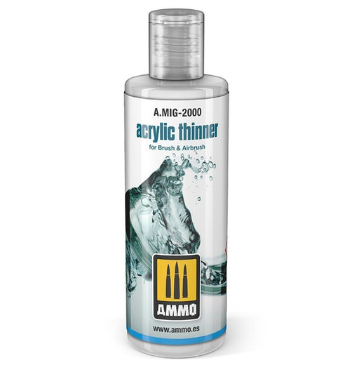 AMMO by Mig 2000 Acrylic Thinner 60ml Bottle
