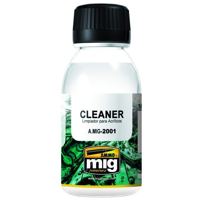 AMMO by Mig 2001 Acrylic Cleaner 100ml Bottle
