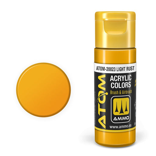 AMMO by Mig 20023 Atom: Light Rust Acrylic Paint 20ml Bottle