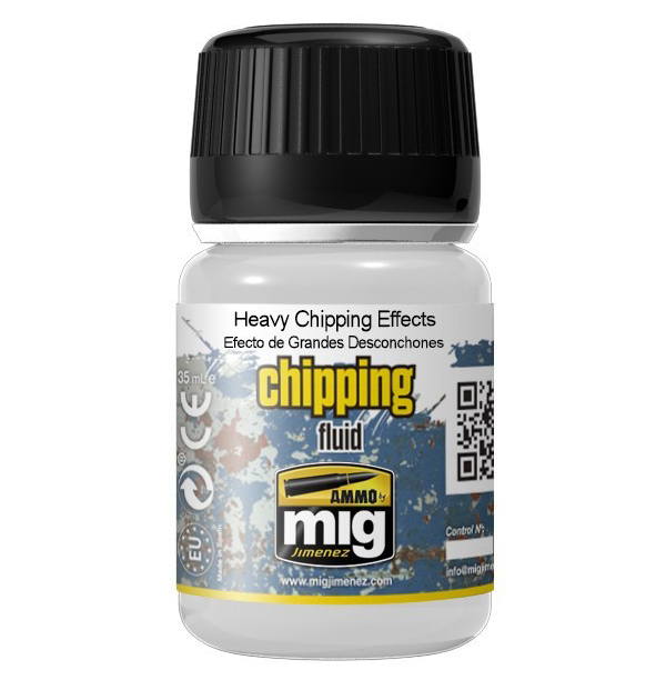 AMMO by Mig 2011 Heavy Chipping Effects Fluid Acrylic 35ml Bottle