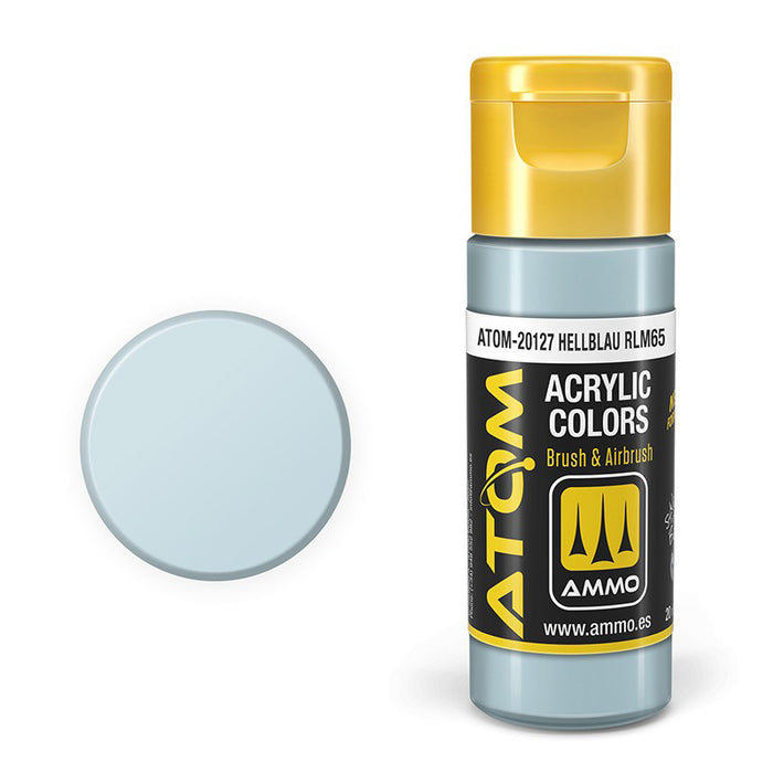 AMMO by Mig 20127 Atom: Hellblau RLM65 Acrylic Paint 20ml Bottle