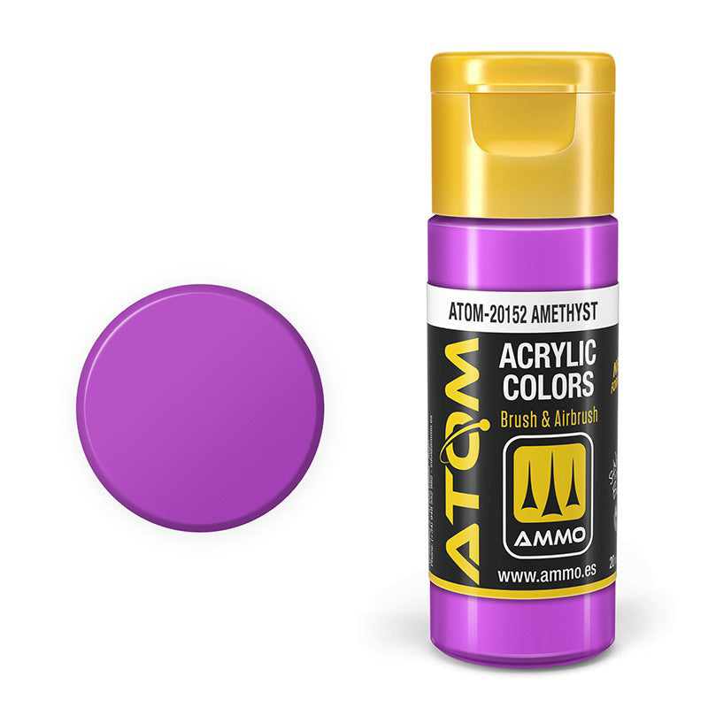 AMMO by Mig 20152 Atom: Amethyst Acrylic Paint 20ml Bottle